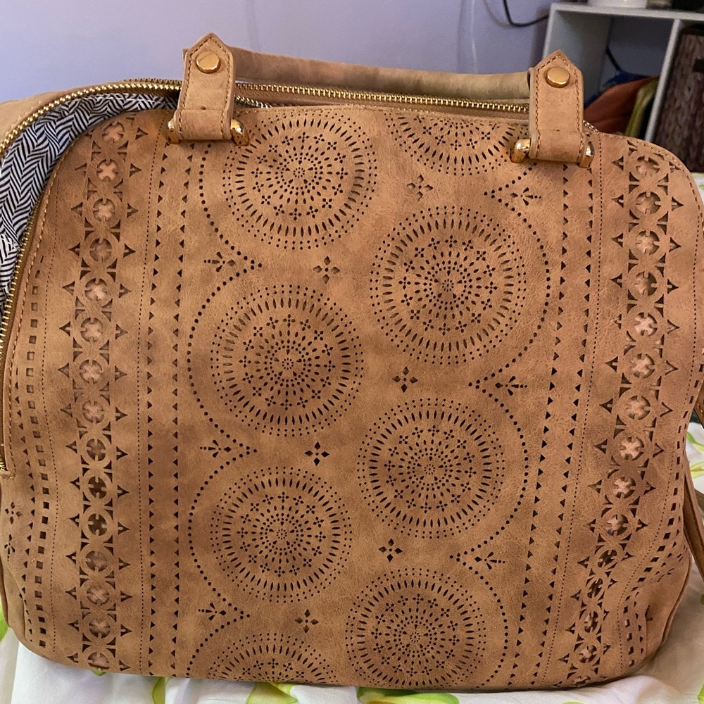 3 compartment purse